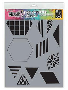 Dylusions by Dyan Reaveley 2" Quilt Large Stencil (DYS75332)
