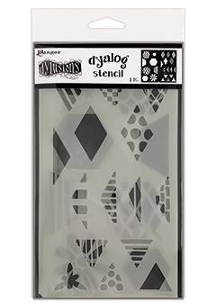 Dylusions by Dyan Reaveley Quilt It Dyalog Stencil (DYS75394)