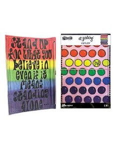 Dylusions Dyalog Pride Cover Printed Canvas (DYT77909)