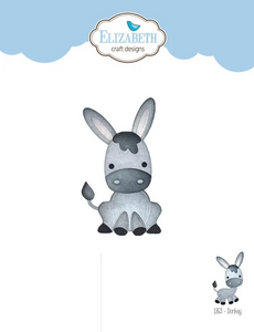 Elizabeth Craft Designs Life is Better on the Farm Collection Donkey (1853)