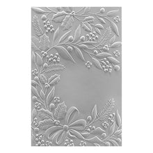 Load image into Gallery viewer, Spellbinders Paper Arts 3-D Embossing Folder Holiday Floral (E3D-041)
