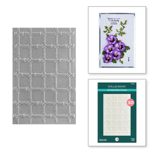 Load image into Gallery viewer, Spellbinders Paper Arts Bamboo Trellis 3D Embossing Folder by Susan Tierney-Cockburn (E3D-044)
