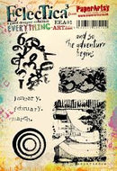 PaperArtsy Eclectica3 January, February, March by Everything Art (EEA01)