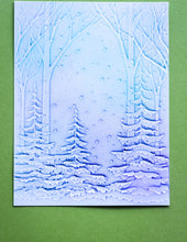 Load image into Gallery viewer, Memory Box 3D Embossing Folder Snowy Forest (EF1010)
