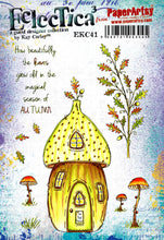 Load image into Gallery viewer, PaperArtsy Eclectica3 Stamp Set The Nut House by Kay Carley (EKC41)
