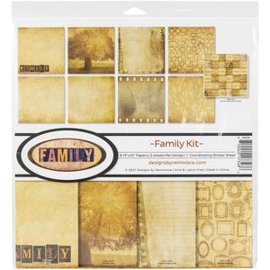 Reminisce 12x12 Collection Kit Family Kit (FAM-200)