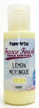 Load image into Gallery viewer, PaperArtsy Fresco Finish Chalk Acrylics Lemon Meringue Opaque (FF142)
