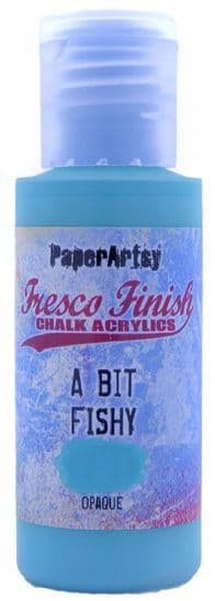 PaperArtsy Fresco Finish Chalk Acrylics A Bit Fishy Opaque (FF208)