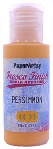 PaperArtsy Fresco Finish Chalk Acrylics Persimmon Translucent (FF209)