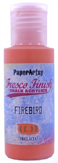 PaperArtsy Fresco Finish Chalk Acrylics Firebird Translucent (FF210)