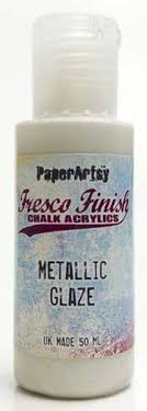 PaperArtsy Fresco Finish Chalk Acrylics Metallic Glaze (FF24)