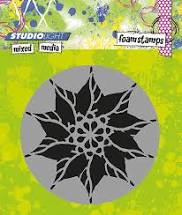 Studio Light Mixed Media Foam Stamp Poinsettia (FOAMMM01)