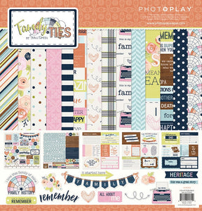 Photoplay 12x12 Collection Pack Family Ties by Traci Smith (FT2055)