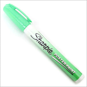 Sharpie Poster Paint Pen Fine Point Fluorescent Green