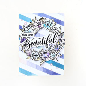 Pinkfresh Studio Photopolymer Clear Stamp Set - Floral Elements (PFCS1819)