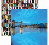 Reminisce Scrapbook Paper - 12" x 12" - Great Britain - Tower Bridge (GBR-002)