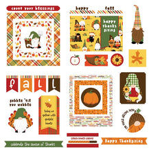 Load image into Gallery viewer, Photoplay Paper Gnomes for the Holidays Thanksgiving Ephemera Die Cuts (GNT2265)
