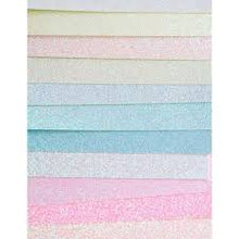 Load image into Gallery viewer, Memory Box 6x6 Shimmering Cardstock Delicate Pastel Glitter Pad (GP1001)
