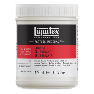 Liquitex Professional Gloss Gel Medium 473 mL Jar (5716)