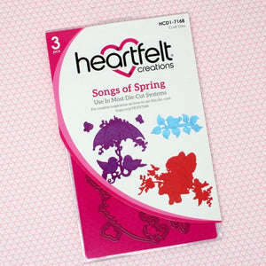 Heartfelt Creations Craft Die Songs of Spring (HCD1-7168)