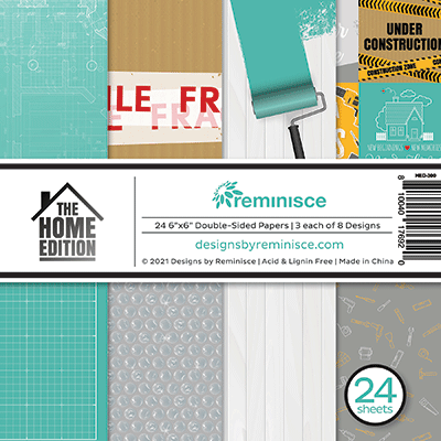 Reminisce The Home Edition Collection 6x6 Paper Pad (HED-300)