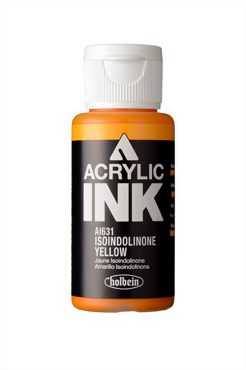 Holbein Paint Marker- Acrylic Ink- Isoindolinone Yellow (AI631)