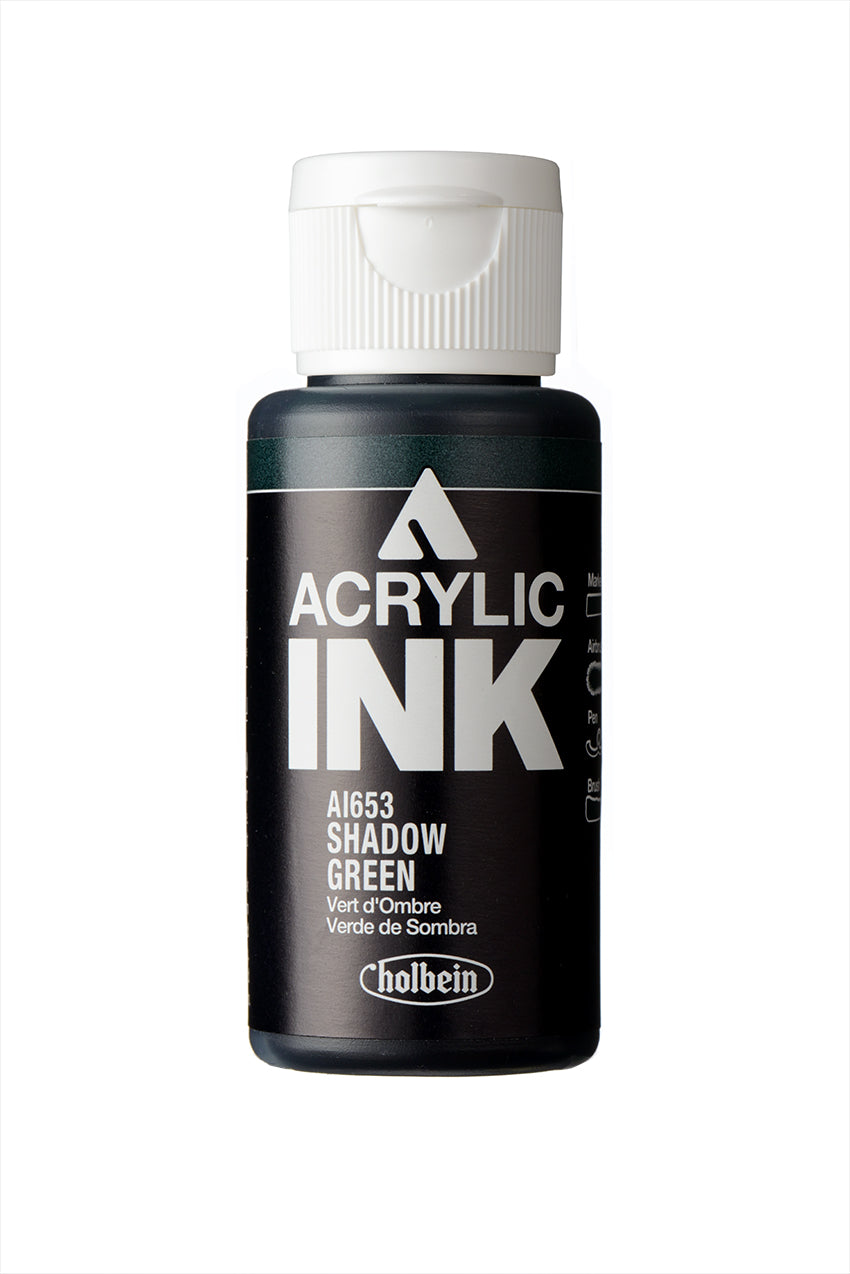 Holbein Paint Marker- Acrylic Ink- Shadow Green (AI653)
