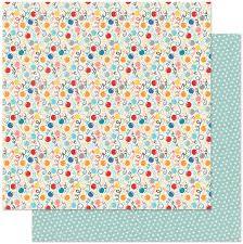 Authentique - 12 x 12 Scrapbook Paper - Hooray Collection - Hooray T –  Everything Mixed Media