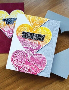 Simon Hurley Create Stamping Foam Heart Cut (HUA78449)