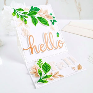 Pinkfresh Studio Hot Foil Plate Hello (162822)