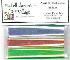 Embellishment Village Angelina Film Sampler - Hibiscus (AFHIBI)