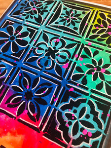 PaperArtsy Stencil Tiles Designed by Tracy Scott (PS211)