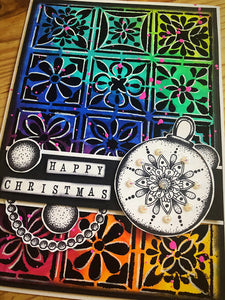 PaperArtsy Stencil Tiles Designed by Tracy Scott (PS211)