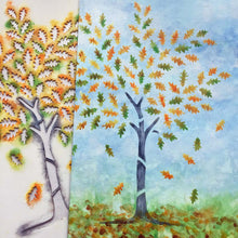 Load image into Gallery viewer, PaperArtsy Stencil PS215 by Kay Carley - Fall Leaves (PS215)
