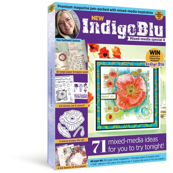 IndigoBlu Mixed Media Magazine Box Kit No. 4