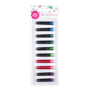 Inkredible Pen Teal & Ink Cartridges Brights Set ArtEssentials by Jane Davenport