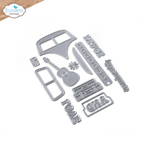 Load image into Gallery viewer, Elizabeth Craft Designs On the Road Again Retro VW Bus Special Kit (K008)
