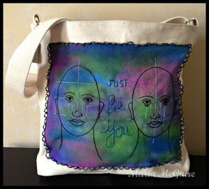 StencilGirl Products- Face Map Front Stencil (L075)
