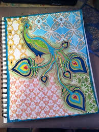 StencilGirl Products - Gwen Lafleur Ornamental Peacock Stencil L403