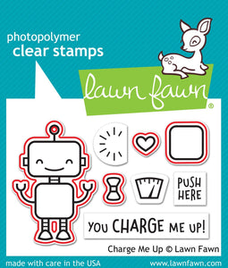 LawnFawn Photopolymer Clear Stamps Charge Me Up (LF1774)