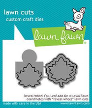 Load image into Gallery viewer, Lawn Fawn- Lawn Cuts- Reveal Wheel Fall Leaf Add-on (LF1793)
