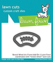 Load image into Gallery viewer, Lawn Fawn- Lawn Cuts- Reveal Wheel Arc Frame Add-On (LF1977)
