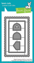 Load image into Gallery viewer, LawnFawn Lawn Cuts Dies- Flippin' Awesome Add-On (LF2044)
