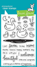 Load image into Gallery viewer, LawnFawn Photopolymer Clear Stamp &amp; Die Set Swan Soiree (LF2220)
