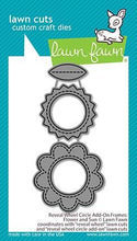 Load image into Gallery viewer, LawnFawn Lawn Cuts Dies Reveal Wheel Circle Frame Add-On Flower &amp; Sun (LF2254)
