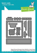 Load image into Gallery viewer, Lawn Fawn Lawn Cuts Custom Craft Dies - Magic Picture Changer Oven Add-On (LF2436)
