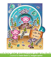 Load image into Gallery viewer, Lawn Fawn Lawn Cuts Custom Craft Dies &amp; Clear Stamp Set - I Like You (A Lotl) (LF2465)
