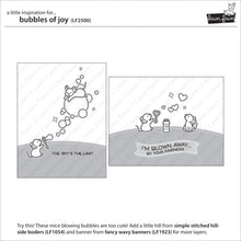 Load image into Gallery viewer, Lawn Fawn Clear Stamp &amp; Die Set Bubbles of Joy (LF2501)
