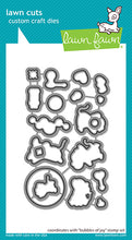 Load image into Gallery viewer, Lawn Fawn Clear Stamp &amp; Die Set Bubbles of Joy (LF2501)
