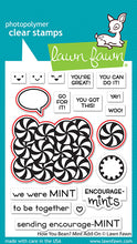 Load image into Gallery viewer, Lawn Fawn Custom Craft Die &amp; Stamp Set How You Bean? Mint Add On (LF2683)
